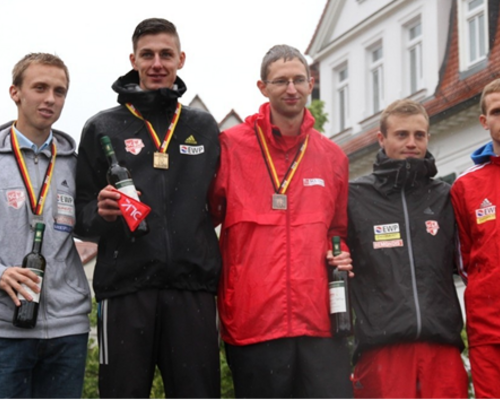 Deutsche Meisterschaft Gehen am 18.05.2014 in Naumburg – erneute EM Norm für Carl Dohmann