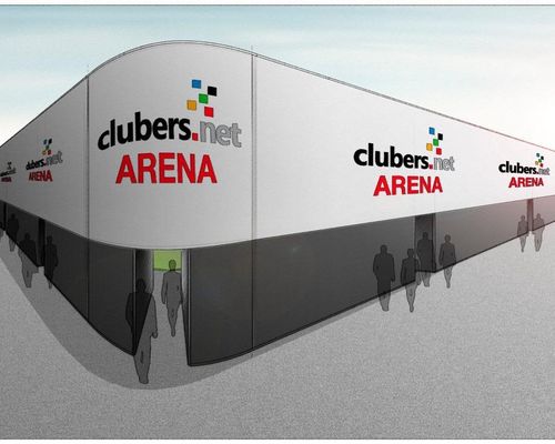 Clubers.net-arena auf dem Ulmer Münsterplatz