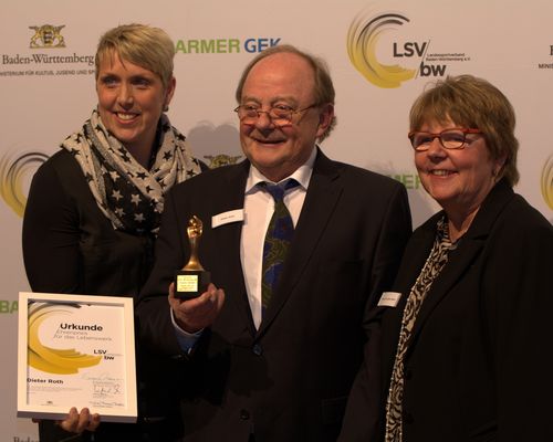 Trainerpreis Baden-Württemberg 2016: Hohe Auszeichnungen für die Leichtathletiktrainer Dieter Roth und Peter Salzer