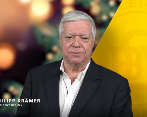 Weihnachtsansprache des BLV-Präsidenten Philipp Krämer