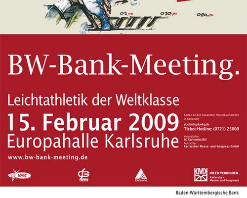 Olympiasieger Robles und Weltklasse-Hochsprung beim 25. BW-Bank-Meeting in der Europahalle Karlsruhe 
