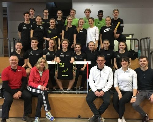 400m / 400m Hürden Landeskader: Neujahr-Trainingslager Saarbrücken 2018