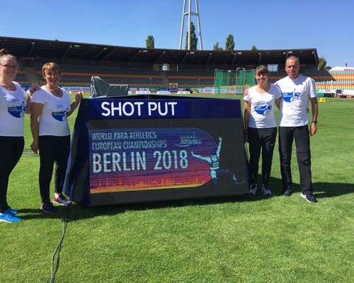 Vier Kampfrichter aus Baden im Einsatz bei der Para EM in Berlin