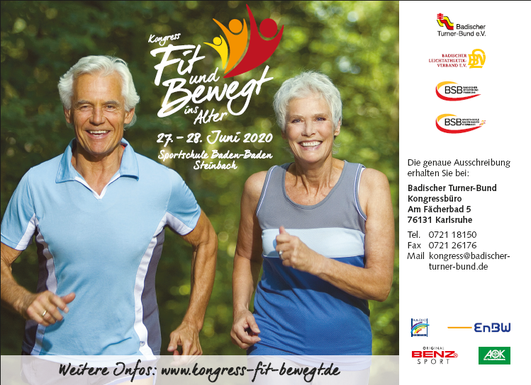Kongress "Fit und Bewegt ins Alter" in Steinbach