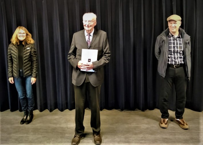 Landesehrennadel für Otto Maier LV Donaueschingen