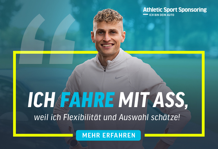 Mit Athletic Sport Sponsoring mobile Hindernisse überwinden