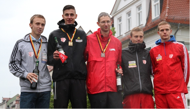 Deutsche Meisterschaft Gehen am 18.05.2014 in Naumburg – erneute EM Norm für Carl Dohmann