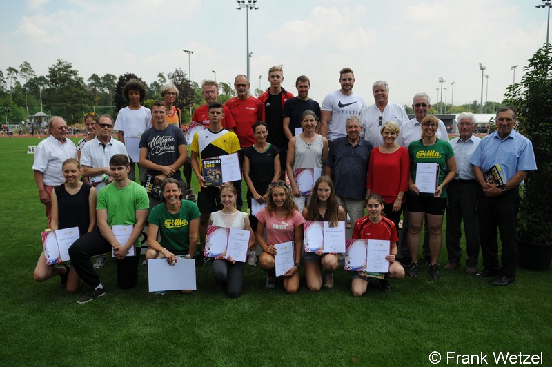 Leichtathletik-Hochkaräter von einst und heute bei den „Badischen“ in Walldorf