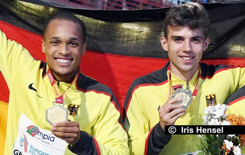 Staffel-Gold für Milo Skupin-Alfa und Emanuel Stubican bei der U20-EM im italienischen Grosseto