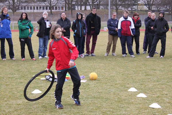 Einführung Kinderleichtathletik-Wettkampfsystem in Östringen
