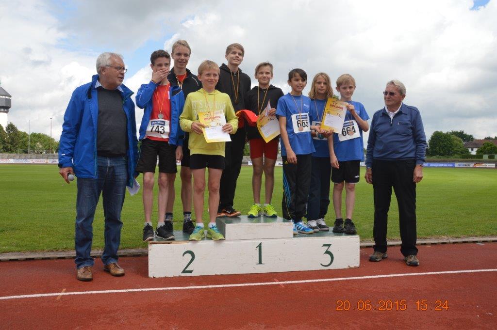 Spannende Wettkämpfe und hervorragende Leistungen bei den BLV-Bestenkämpfen-U14 im Vierkampf