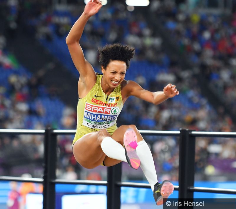 EM Rom | Die „fliegende Deutsche“ springt wieder mal  zu Gold