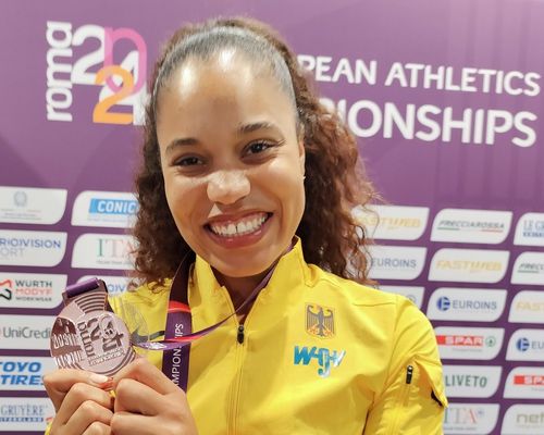 EM Rom | Yemisi Ogunleye schreibt römische Geschichte