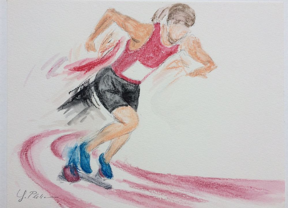 Jetzt die farbenfrohe Welt der Leichtathletik auf der Leinwand entdecken!