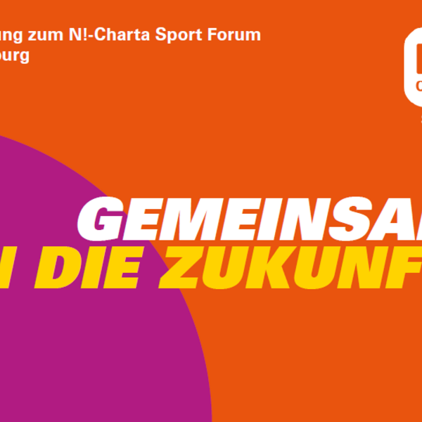 Einladung zum N!Charta Sport Forum in Freiburg