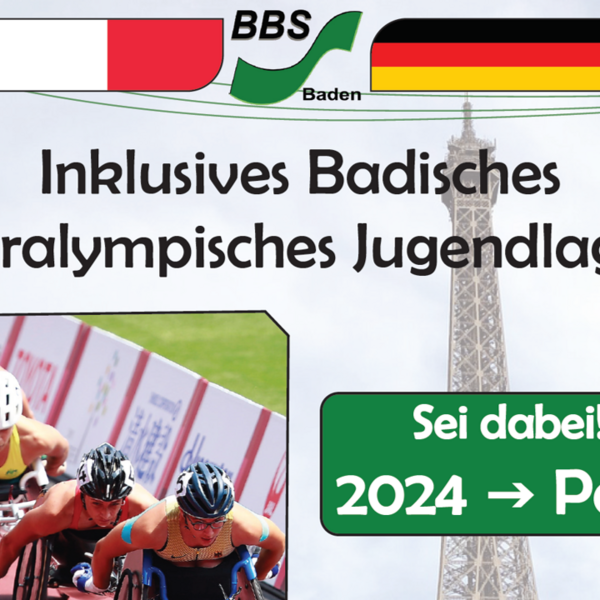 Inklusives Badisches Paralympisches Jugendlager 2024 in Paris