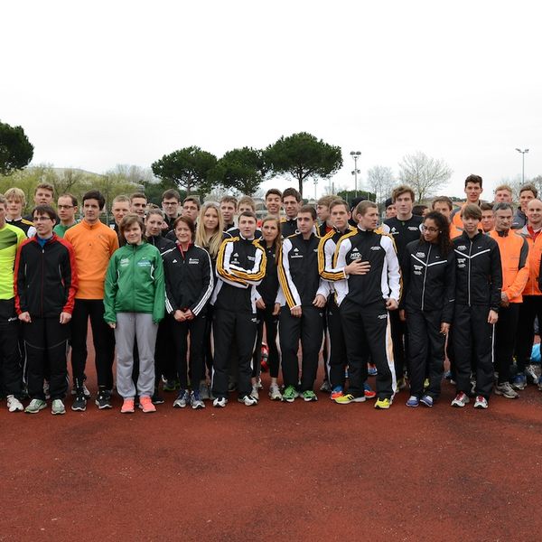 BW Läufer im Trainingslager in Cervia