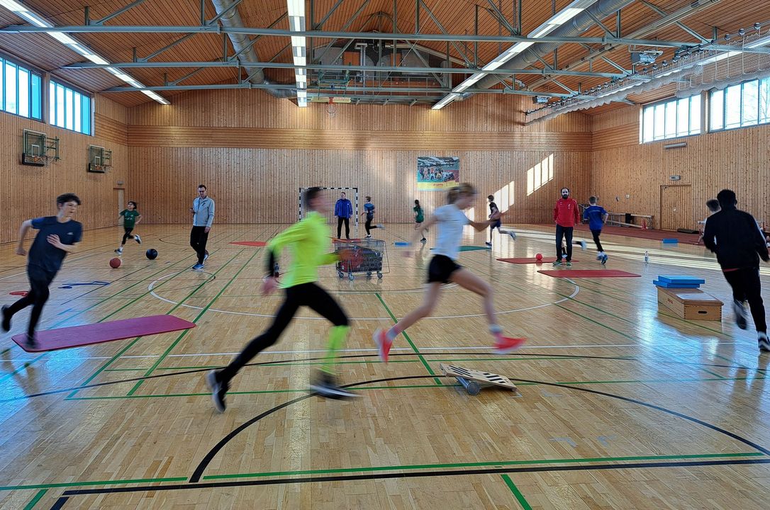 Talentkader-Eröffnung mit vielen Vereinstrainern