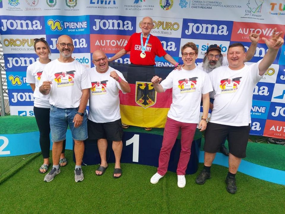 Wendelin Acker wird 6 facher Europameister