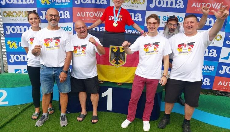 Wendelin Acker wird 6 facher Europameister