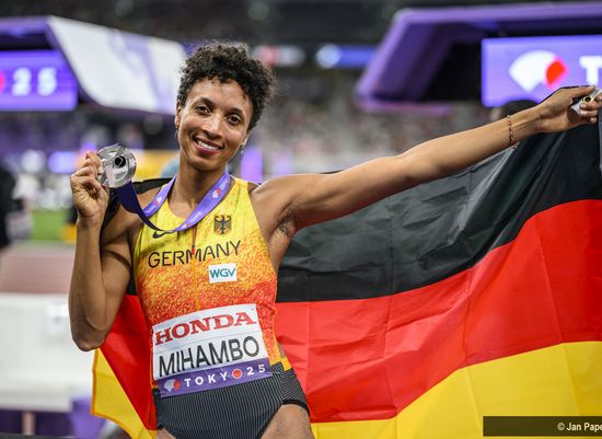 WM Tokio 2025 Tag 2 | Malaika Mihambo (LG Kurpfalz) gewinnt Silber im Weitsprung.