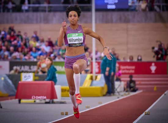 Weltklasse beim INIT INDOOR MEETING Karlsruhe 2026: Weitsprung-Star Malaika Mihambo geht an den Start