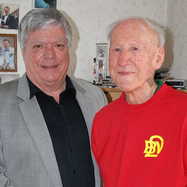 Eugen Eberle von der TG Dietlingen feierte seinen 100. Geburtstag