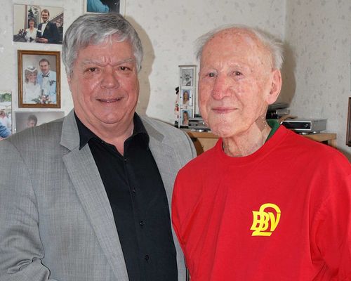 Eugen Eberle von der TG Dietlingen feierte seinen 100. Geburtstag