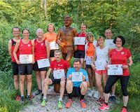 Die Laufgruppe des TSV Talheim am Tag des Laufens