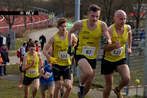 Baden-Württembergische Crosslauf-Meisterschaften am 15. Februar 2020 in Weinstadt