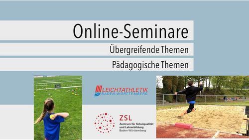 Digitale Lehrerfortbildungen zum Laufen, Springen und Werfen