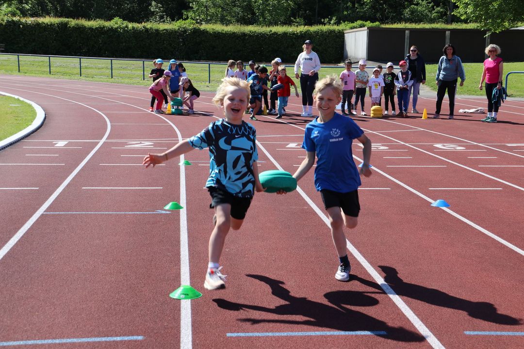 Das WLV-Kinderleichtathletik-Mobil reist nach Neckarsulm und Metzingen 