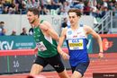 Tim Holzapfel (LV Pliezhausen 2012; links) und Alexander Stepanov (VfL Sindelfingen) treffen erneut aufeinander. 