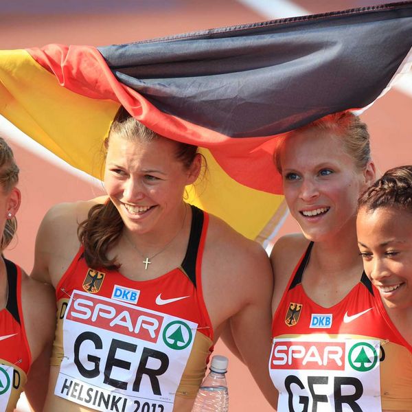 Gold für die 4x100m-Staffel / Silber für Christina Obergföll