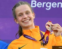 Adia Budde (LAV Stadtwerke Tübingen) bei der U23-EM in Bergen 2025