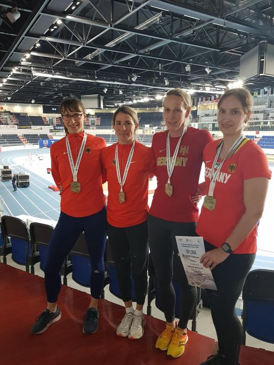 BW Masters erfolgreich im Team bei Hallen-EM 