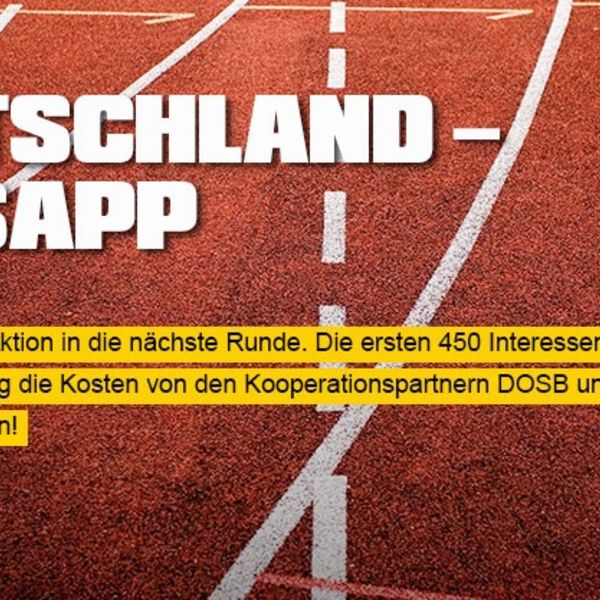 DOSB verlängert App-Angebot für Vereine