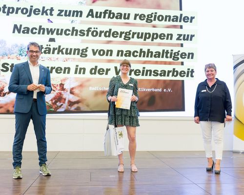 BLV mit 5.000€ beim Wettbewerb Sport und Nachhaltigkeit 2020 ausgezeichnet