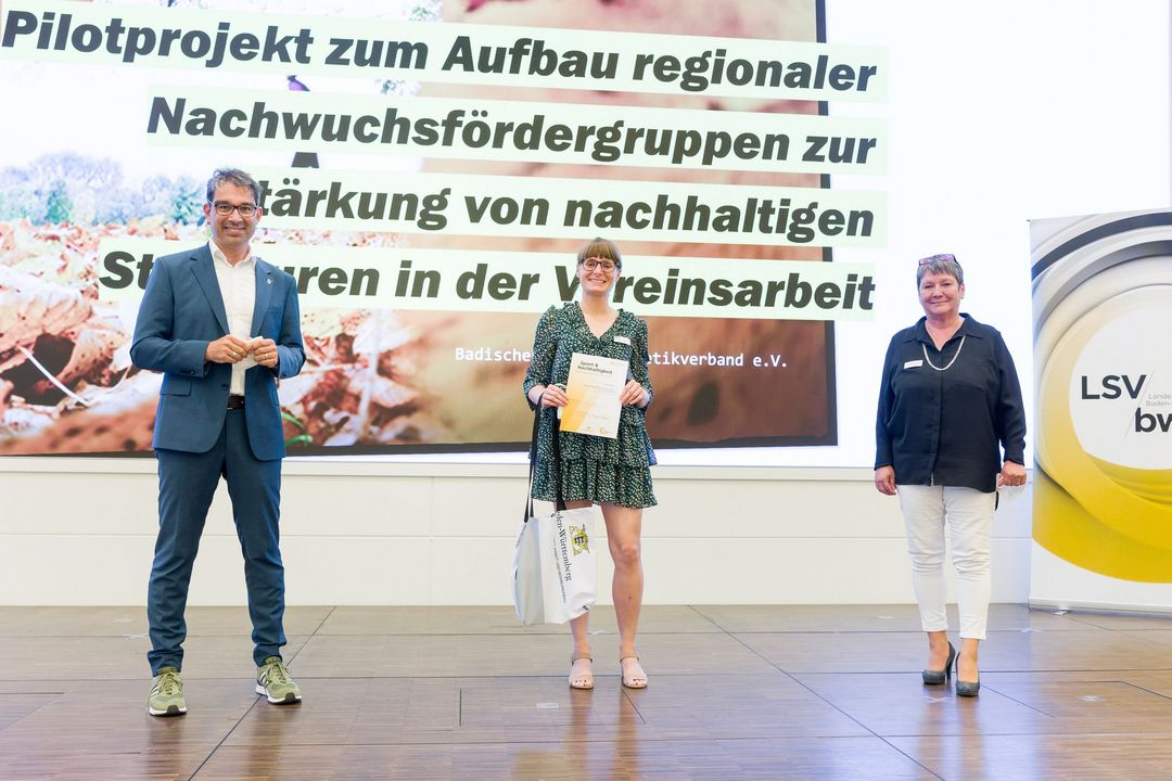 BLV mit 5.000€ beim Wettbewerb Sport und Nachhaltigkeit 2020 ausgezeichnet