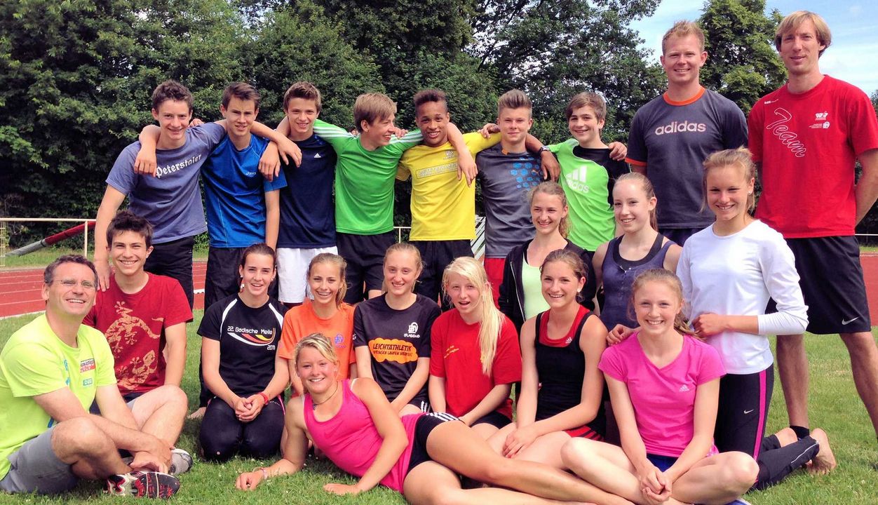 F-Kaderathleten trainieren eine Woche in Steinbach