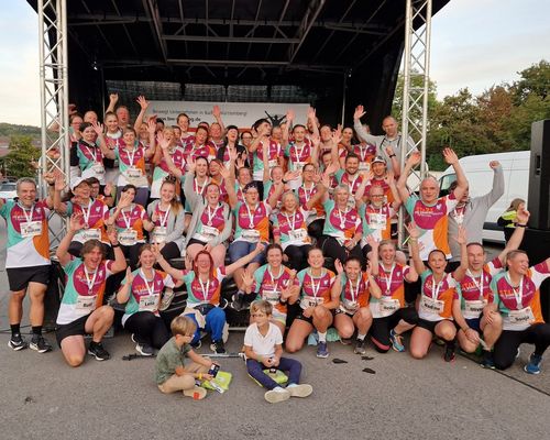 Teilnehmerrekord beim 2. AOK Firmenlauf Mosbach