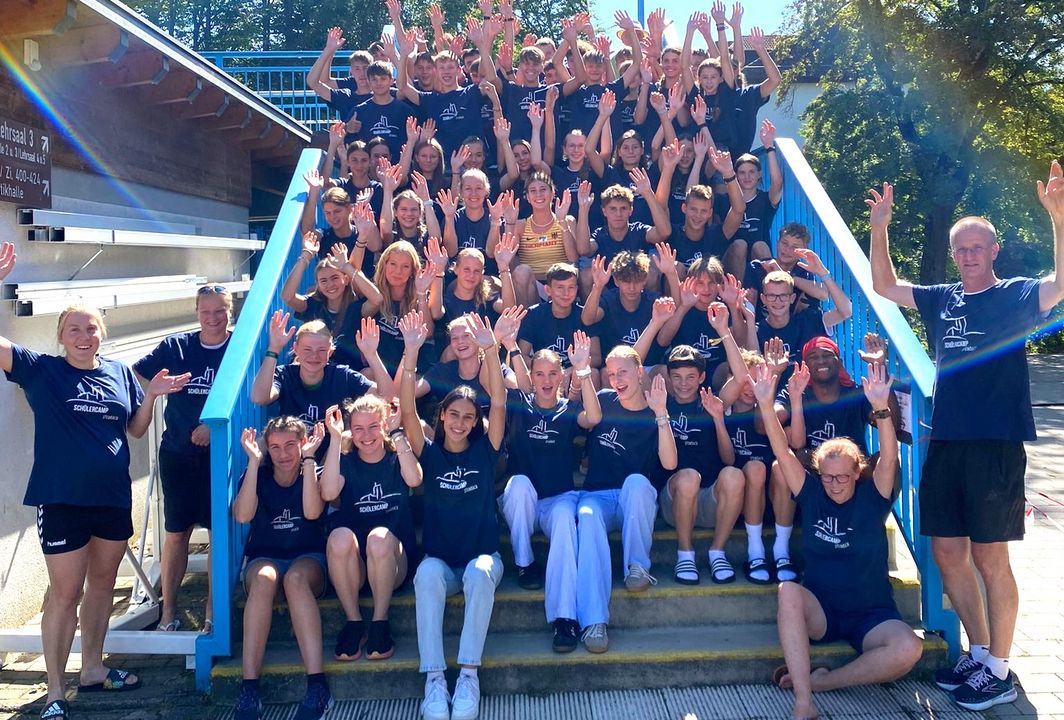 U16-Camp 2024: Schwitzen, Star-Treff und Synchronschwimmen