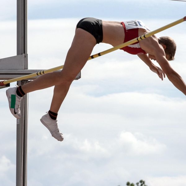 Stabhochsprung der BW-Masters am 15.06.2025 in Weisenbach
