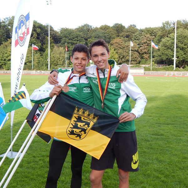 Platz 3 für Sammet und Bender bei den Deutschen Jugend U16-Blockwettkämpfen