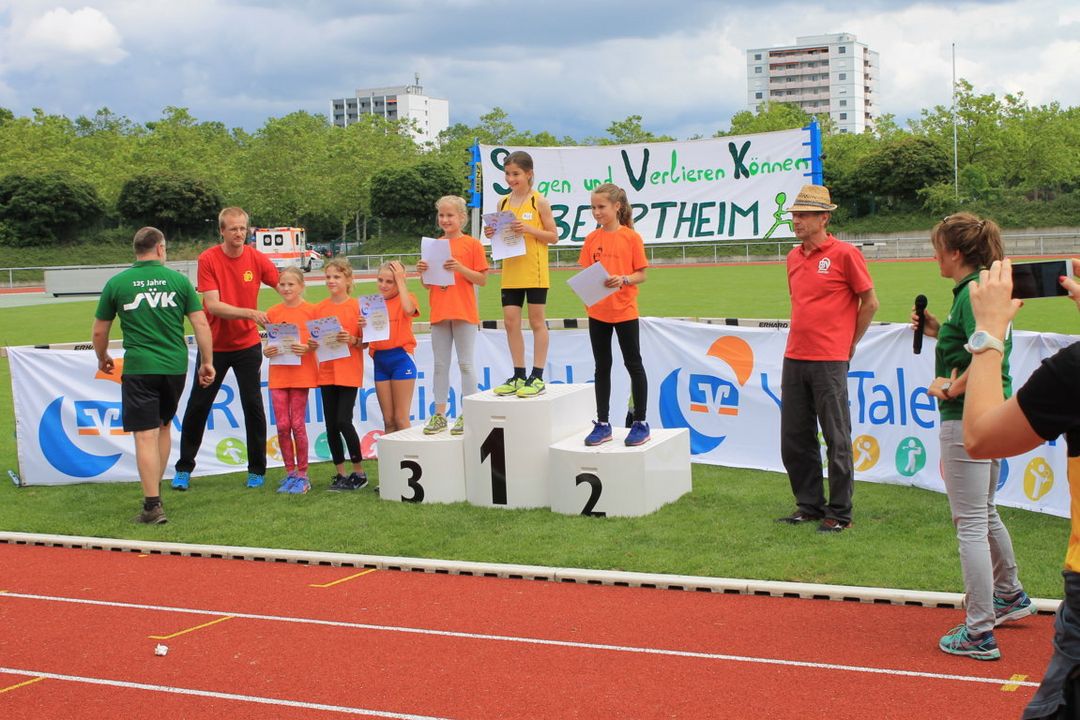 VR-Talentiade Baden-Finale am 19. Juni in Karlsruhe-Beiertheim