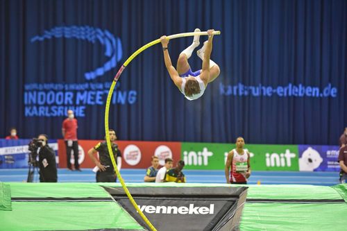 INIT INDOOR MEETING Karlsruhe: Sportliche Höchstleistungen aus Karlsruhe waren weltweit zu sehen