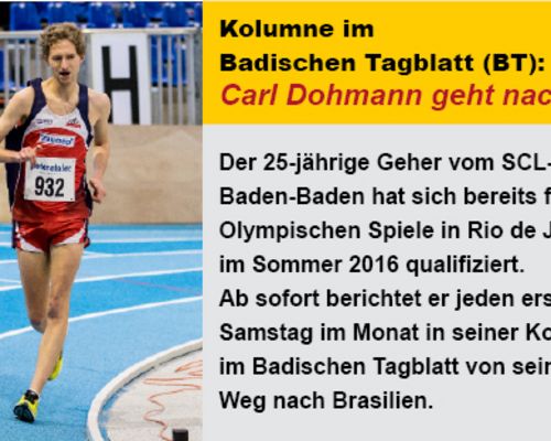 Carl Dohmann geht nach Rio