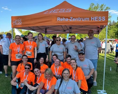 Reha-Zentrum HESS als neuer Partner beim AOK Firmenlauf in Pforzheim 2025