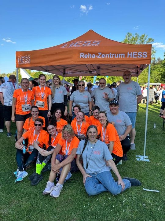 Reha-Zentrum HESS als neuer Partner beim AOK Firmenlauf in Pforzheim 2025