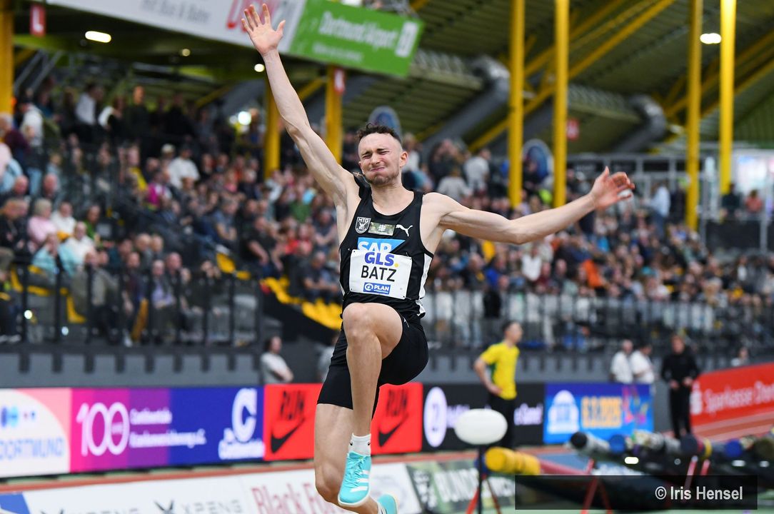 Simon Batz (MTG Mannheim) wird deutscher Hallenmeister!